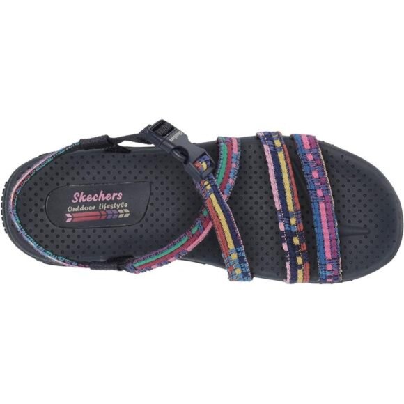 Womens Reggae Sew Me Boho Woven Strappy Slingback - Picture 2 of 8